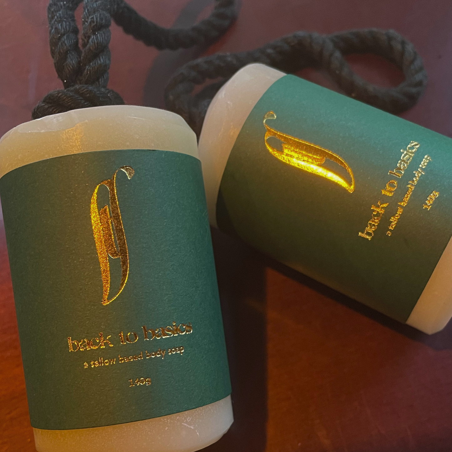 Tallow Soap-On-A-Rope